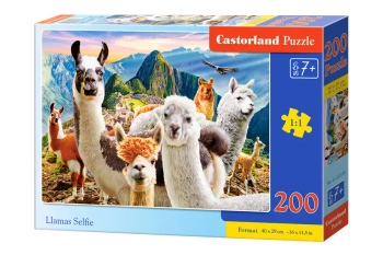 Puzzle 200 Lamy selfie B-222193 - CASTOR