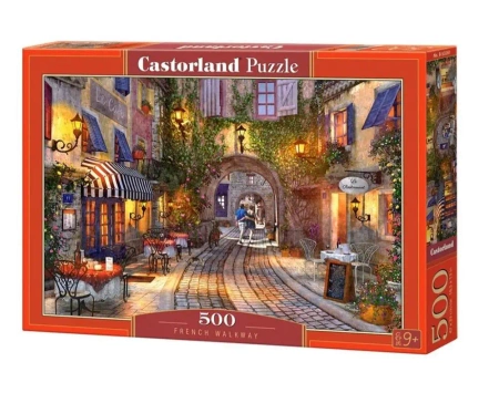 Puzzle 500 French Walkway CASTOR - Castorland