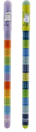 Długopis wymazywalny Tabliczka 0,5mm nieb (12szt) - GDD