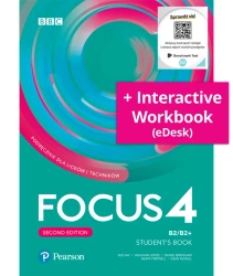 Focus Second Edition 4. Student’s Book + Benchmark + online access (Digital Version + Interactive Wo - praca zbiorowa