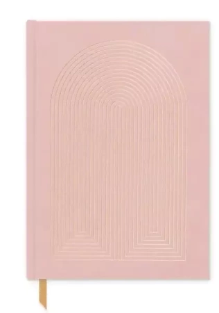 Notatnik A5/160K Suede Dusty Pink - Designworks Ink