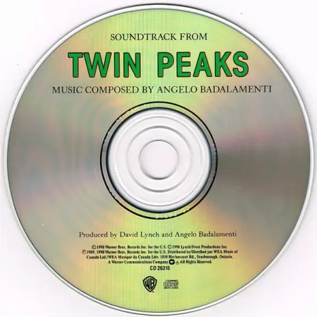 Soundtrack From Twin Peaks, CD