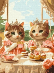 Malowanie po numerach - Glamour impreza 30x40cm - Ideyka