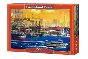 Puzzle 500 Port w San Francisco CASTOR - Castorland