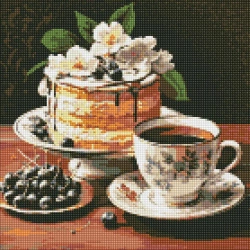 Diamentowa mozaika - Owocowa słodycz 40x40cm - Ideyka