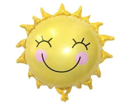Balon foliowy Słońce 52x52cm - Godan