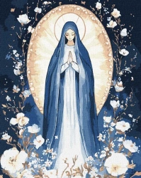 Malowanie po numerach - Niepokalana 40x50cm - Ideyka