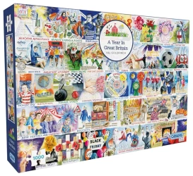 Puzzle 1000 Rok w Wielkiej Brytanii - Gibsons