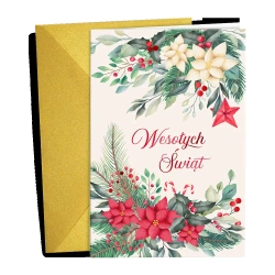 Karnet Boże Narodzenie - Polkart