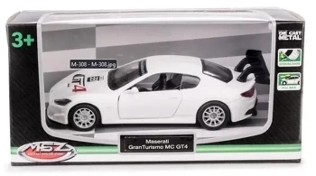 MSZ 1:43 Maserati GranTurismo MC GT4/67355/white - Daffi