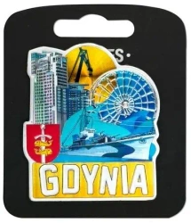 Magnes I love Poland Gdynia ILP-MAG-A-GDY-35 - Pan Dragon