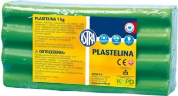 Plastelina 1 kg, zielona