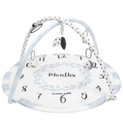 Mata edukacyjna miesiące biała - Baby Mix
