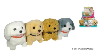 Zwierzęta piesek szczekający i ruszający się - SWEDE