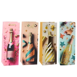 Torebka prezentowa 35x12x9cm MIX - Leantoys