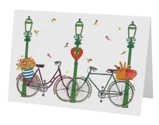 Karnet B6 + koperta MO1839 Rowery - Turnowsky