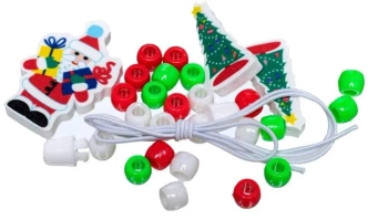 Zestaw do tworzenia biżuterii mikołaj i choinki - Brewis