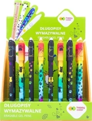 Długopis wymazywalny Miaow niebieski (40szt) HAPPY - GDD