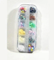 Półperełki opalizujące 5mm 12 kolorów - Galeria Hobby