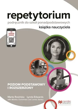 Repetytorium. Podręcznik do szkół ponadpodstawowych. Poziom podstawowy i rozszerzony. Książka nauczy - Lynda Edwards|Marta Rosińska|Monika Cichmińska|James  Savery