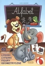 Alfabet. 40 naklejek PASJA - praca zbiorowa