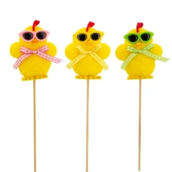 Kurczaczek w okularach na piku - Brewis