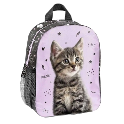 Mały plecak 3D Kot PP25CE-503 - PASO