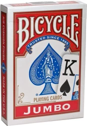 Karty do gry Bicycle Jumbo Rider Back 1szt.mix - USPC