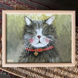 Podstawka pod laptopa LP24 Kot Klaus - Alex Clark