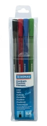 Cienkopisy 0,4mm 4szt - Donau