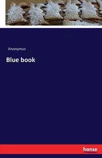 Blue book - Anonymus