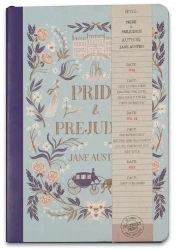 Notatnik A5 Pulteney Press Duma i Uprzedzenie + dł - Half Moon Bay