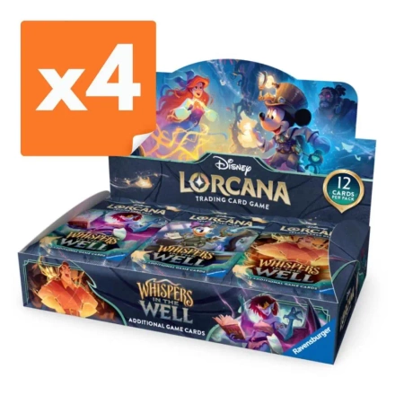 Disney Lorcana (Set10) (4szt) Case (4x24boostery) - Ravensburger