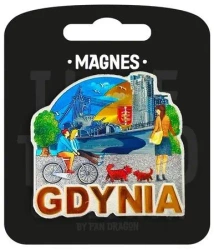 Magnes I love Poland Gdynia ILP-MAG-C-GDY- 36 - Pan Dragon