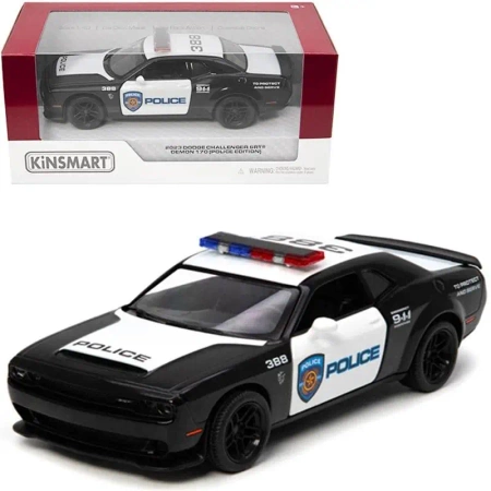 Dodge challenger demon policja 1:40 - Kinsmart