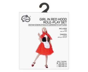 Strój dla dzieci Dziewczynka w czerwonym.. 110/120 - Godan