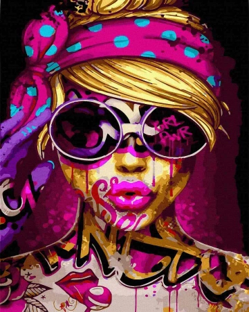 Twoje Hobby. Malowanie po numerach. Styl uliczny - Twoje Hobby