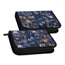 Piórnik 1zamek 2klapki z wyposażeniem Foottall - STARPAK