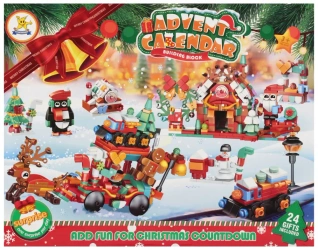 Klocki Konstrukcyjne. Kalendarz Adwentowy - Mega Creative