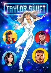 Female Force Taylor Swift Dazzler Homage Variant with Travis Kelce - Eric Esquivel M