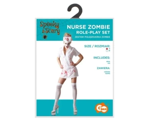 Strój dla dorosłych Pielęgniarka Zombie rozm.S - Godan