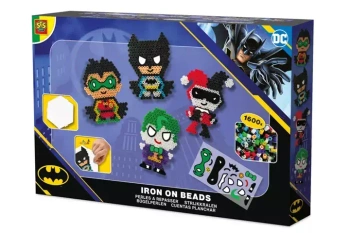 Zestaw figurek z koralikami do prasowan DC Batman - SES