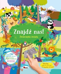 Zwierzęta świata. 200 dźwięków. Znajdź nas! - Natalia Kawałko-Dzikowska