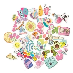 Naklejki winylowe lato 4-5cm 50szt - Dalprint dpCraft