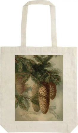 Torba bawełniana STBAG 56 Szyszki jodły Święta BN - Skona Ting