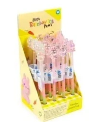 Długopis króliczek Tęczowy atrament (20szt) - Puckator