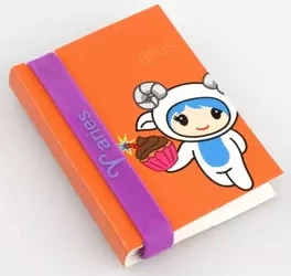 Zodiak - notatnik z opaską na rękę - Baran - Thinking Gifts