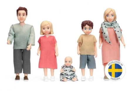 Lalki do domku dla lalek zestaw Charlie - Lundby