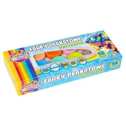 Farby plakatowe pastelowe 12 kolorów 20ml - Sweet colours