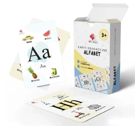 Karty edukacyjne Alfabet 35szt - All4Kids
